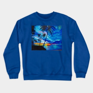 Hawaii Sunset Crewneck Sweatshirt